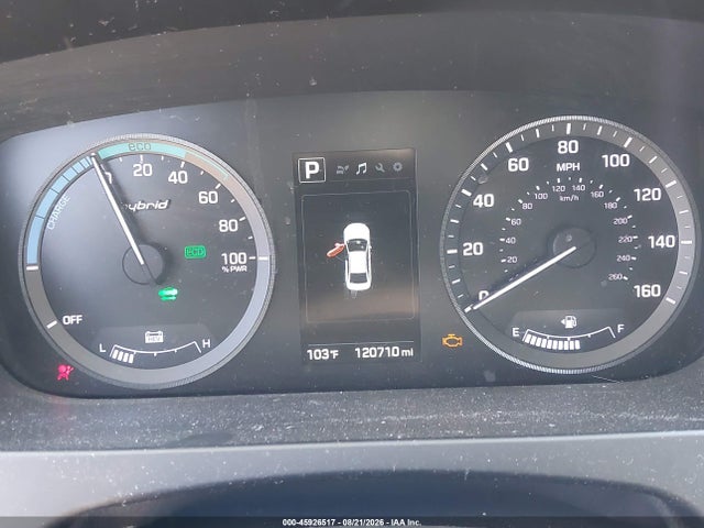 Продажа на аукционе авто 2017 Hyundai Sonata Hybrid Se, vin: KMHE24L34HA066372, номер лота: 45926517