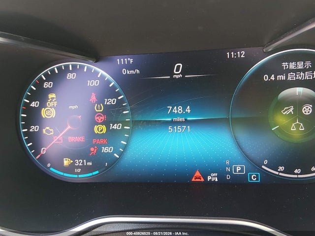 Продажа на аукционе авто 2022 Mercedes-benz Glc 300 Suv, vin: W1N0G8DB4NG115696, номер лота: 45926525