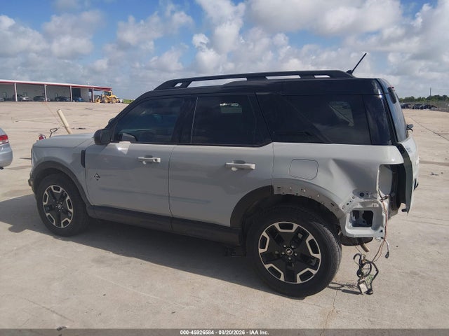 Aukcja sprzedaży 2022 Ford Bronco Sport Outer Banks, vin: 3FMCR9C61NRE01079, numer aukcji: 45926584