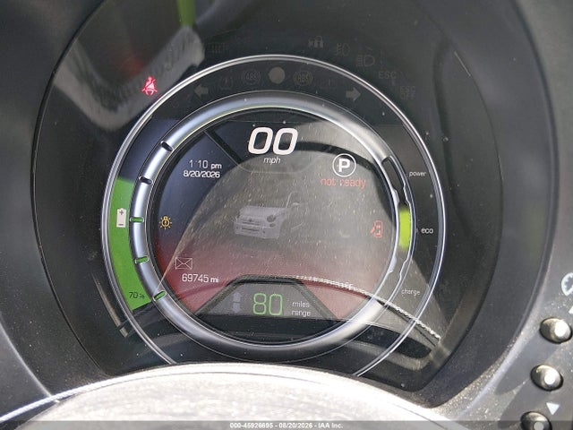 45926695 :رقم المزاد ، 3C3CFFGE6HT586237 vin ، 2017 Fiat 500e Battery Electric مزاد بيع