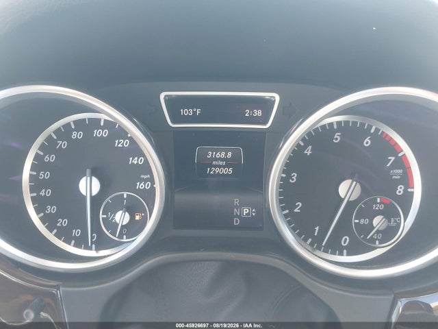Продаж на аукціоні авто 2015 Mercedes-benz Ml 350, vin: 4JGDA5JB7FA556316, номер лоту: 45926697