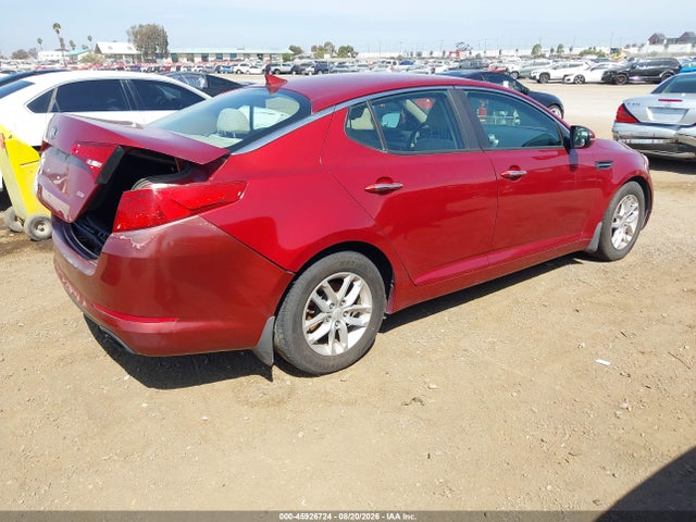 2013 Kia Optima Lx მანქანა იყიდება აუქციონზე, vin: 5XXGM4A76DG126793, აუქციონის ნომერი: 45926724