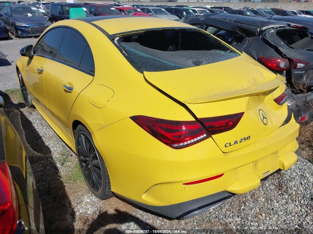 2023 Mercedes-benz Cla 250 Coupe მანქანა იყიდება აუქციონზე, vin: W1K5J4GB6PN376738, აუქციონის ნომერი: 45926757