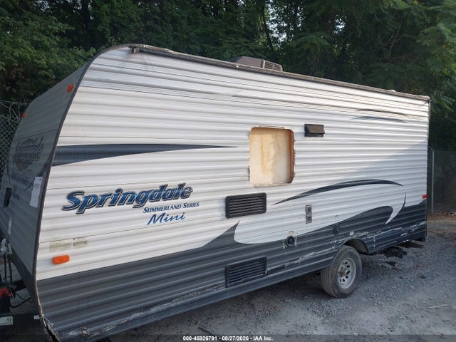 Aukcja sprzedaży 2017 Keystone Summerland Mini Travel Trailer, vin: 4YDT1851XH3151087, numer aukcji: 45926791