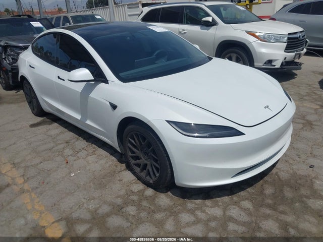 2024 Tesla Model 3 Long Range Dual Motor All-wheel Drive/rear-wheel Drive მანქანა იყიდება აუქციონზე, vin: 5YJ3E1EA8RF787915, აუქციონის ნომერი: 45926806