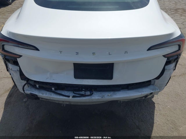 45926806 :رقم المزاد ، 5YJ3E1EA8RF787915 vin ، 2024 Tesla Model 3 Long Range Dual Motor All-wheel Drive/rear-wheel Drive مزاد بيع