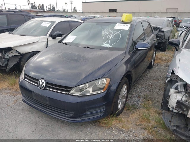 Aukcja sprzedaży 2015 Volkswagen Golf Tsi S 4-door, vin: 3VW217AU4FM082575, numer aukcji: 45926831