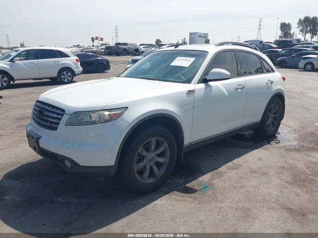 45926836 :رقم المزاد ، JNRAS08W05X211348 vin ، 2005 Infiniti Fx35 مزاد بيع