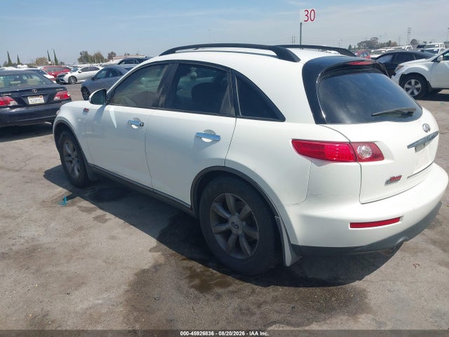 45926836 :رقم المزاد ، JNRAS08W05X211348 vin ، 2005 Infiniti Fx35 مزاد بيع