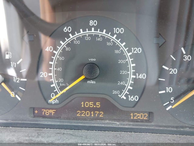 Aukcja sprzedaży 1999 Mercedes-benz Clk 320, vin: WDBLK65G6XT020390, numer aukcji: 45926872