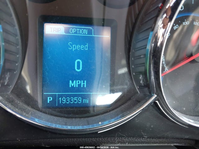 45926882 :رقم المزاد ، 1G1PC5SB0E7316670 vin ، 2014 Chevrolet Cruze 1lt Auto مزاد بيع