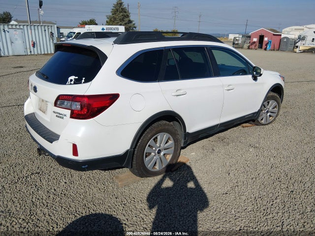 2017 Subaru Outback 2.5i Premium მანქანა იყიდება აუქციონზე, vin: 4S4BSACC5H3432751, აუქციონის ნომერი: 45926945