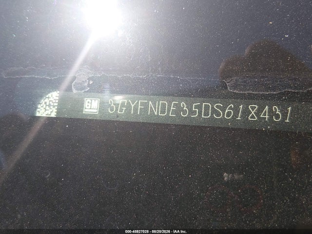 Aukcja sprzedaży 2013 Cadillac Srx Performance Collection, vin: 3GYFNDE35DS618431, numer aukcji: 45927028