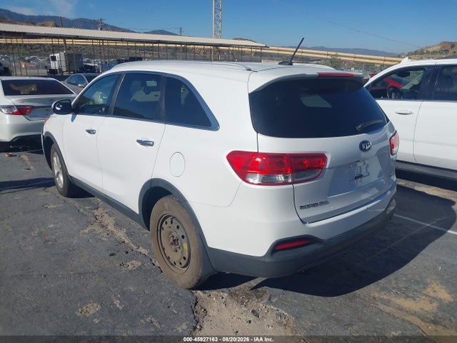 5XYPG4A37GG168989 KIA Sorento 2.4l Lx