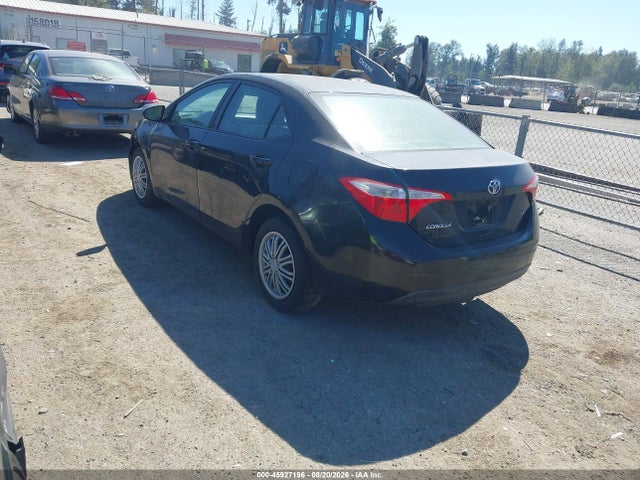2T1BURHE4FC364163 Toyota COROLLA LE