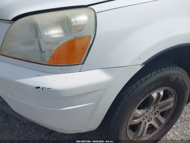 45927266 :رقم المزاد ، 2HKYF18564H603535 vin ، 2004 Honda Pilot Ex-l مزاد بيع