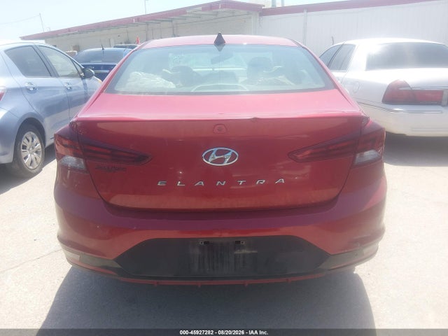 Продажа на аукционе авто 2019 Hyundai Elantra Sel, vin: KMHD84LF1KU745879, номер лота: 45927282