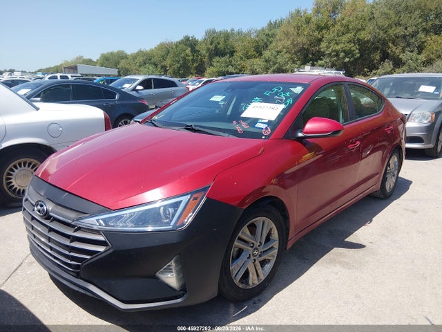 Продажа на аукционе авто 2019 Hyundai Elantra Sel, vin: KMHD84LF1KU745879, номер лота: 45927282