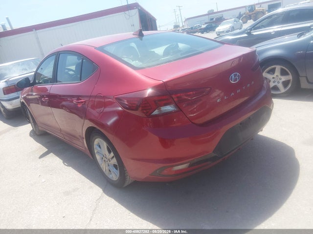 Продажа на аукционе авто 2019 Hyundai Elantra Sel, vin: KMHD84LF1KU745879, номер лота: 45927282