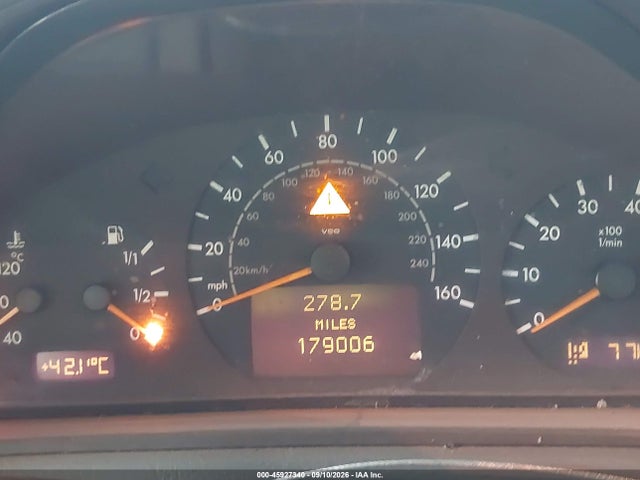 45927340 :رقم المزاد ، WDBLK65G42T115815 vin ، 2002 Mercedes-benz Clk 320 مزاد بيع