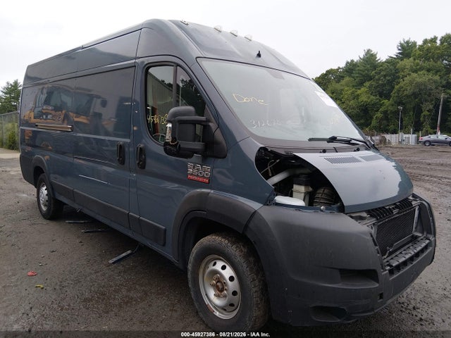 45927386 :رقم المزاد ، 3C6URVJG7LE117271 vin ، 2020 Ram Promaster 3500 Cargo Van High Roof 159 Wb Ext مزاد بيع