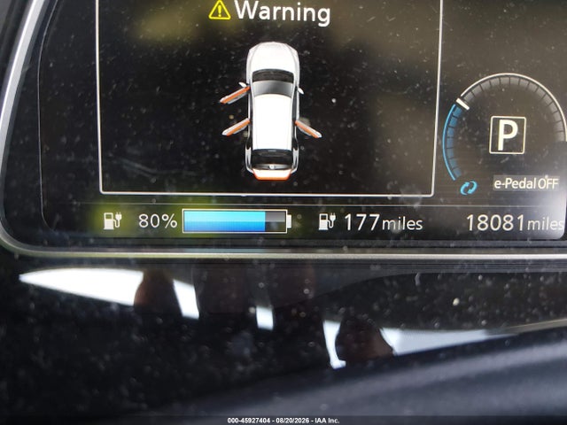 2024 Nissan Leaf Sv Plus მანქანა იყიდება აუქციონზე, vin: 1N4CZ1CV7RC553536, აუქციონის ნომერი: 45927404