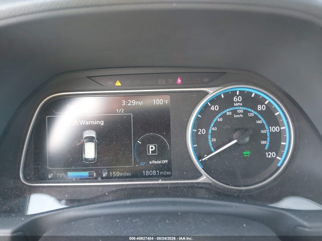 2024 Nissan Leaf Sv Plus მანქანა იყიდება აუქციონზე, vin: 1N4CZ1CV7RC553536, აუქციონის ნომერი: 45927404