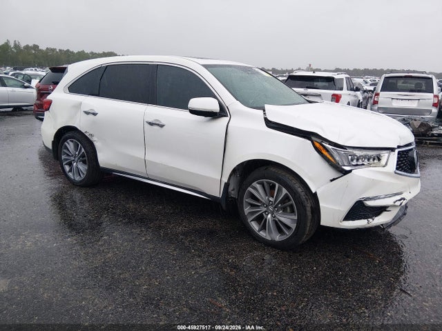 Продаж на аукціоні авто 2018 Acura Mdx Technology Package   Acurawatch Plus Pkg, vin: 5J8YD4H59JL009182, номер лоту: 45927517