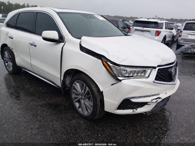 Продаж на аукціоні авто 2018 Acura Mdx Technology Package   Acurawatch Plus Pkg, vin: 5J8YD4H59JL009182, номер лоту: 45927517