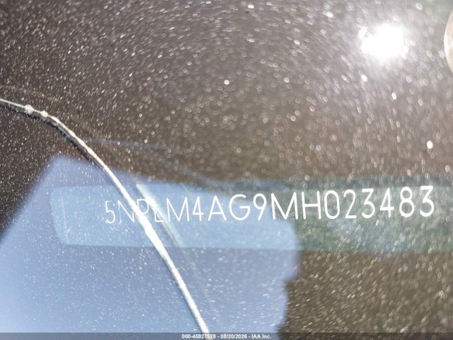 45927528 :رقم المزاد ، 5NPLM4AG9MH023483 vin ، 2021 Hyundai Elantra Sel مزاد بيع