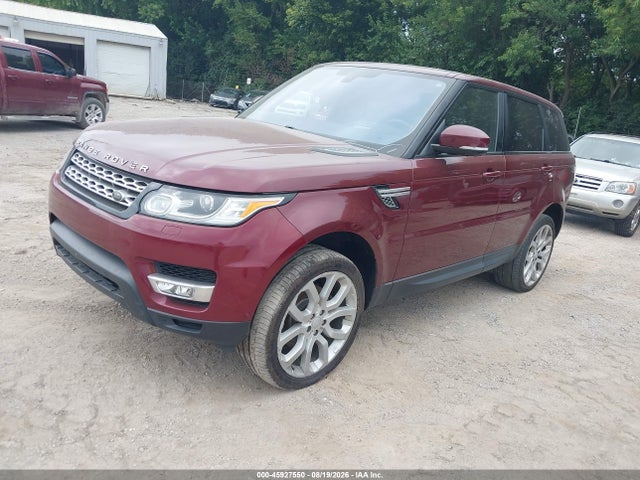 2016 Land Rover Range Rover Sport 3.0l V6 Turbocharged Diesel Hse Td6 მანქანა იყიდება აუქციონზე, vin: SALWR2KF1GA635190, აუქციონის ნომერი: 45927550
