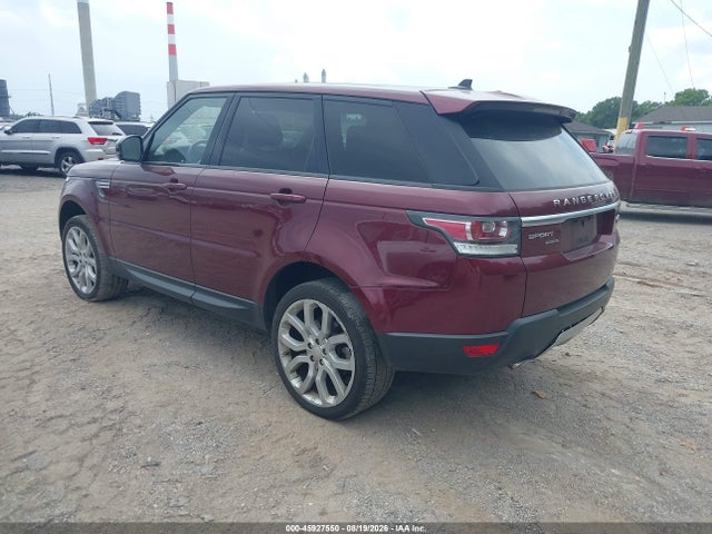 2016 Land Rover Range Rover Sport 3.0l V6 Turbocharged Diesel Hse Td6 მანქანა იყიდება აუქციონზე, vin: SALWR2KF1GA635190, აუქციონის ნომერი: 45927550