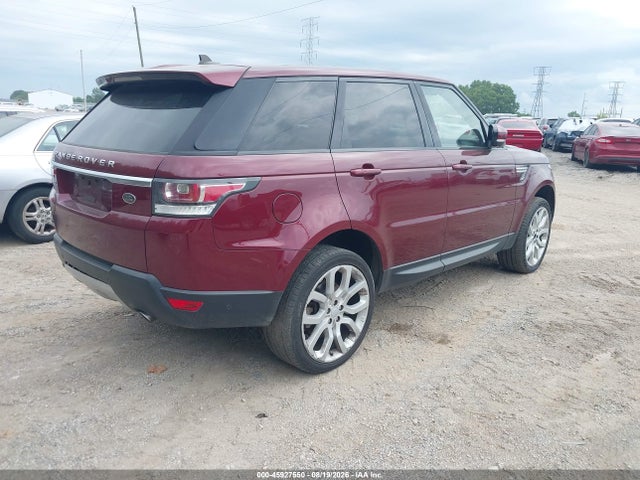 2016 Land Rover Range Rover Sport 3.0l V6 Turbocharged Diesel Hse Td6 მანქანა იყიდება აუქციონზე, vin: SALWR2KF1GA635190, აუქციონის ნომერი: 45927550