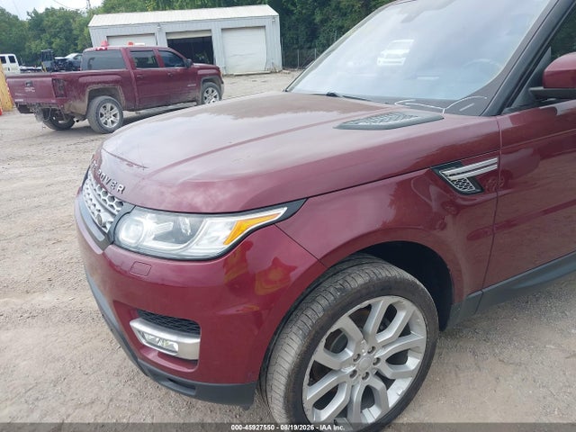 2016 Land Rover Range Rover Sport 3.0l V6 Turbocharged Diesel Hse Td6 მანქანა იყიდება აუქციონზე, vin: SALWR2KF1GA635190, აუქციონის ნომერი: 45927550