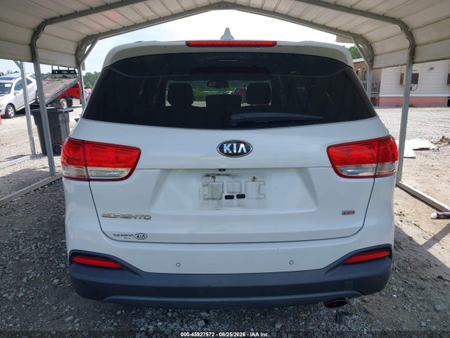 45927572 :رقم المزاد ، 5XYPG4A39GG056856 vin ، 2016 Kia Sorento 2.4l Lx مزاد بيع