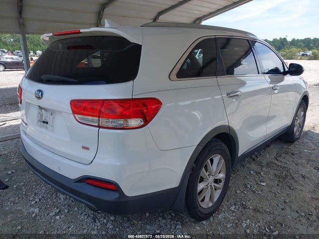 45927572 :رقم المزاد ، 5XYPG4A39GG056856 vin ، 2016 Kia Sorento 2.4l Lx مزاد بيع