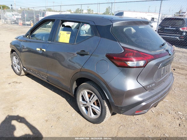 2021 Nissan Kicks S Xtronic Cvt მანქანა იყიდება აუქციონზე, vin: 3N1CP5BV8ML470836, აუქციონის ნომერი: 45927589