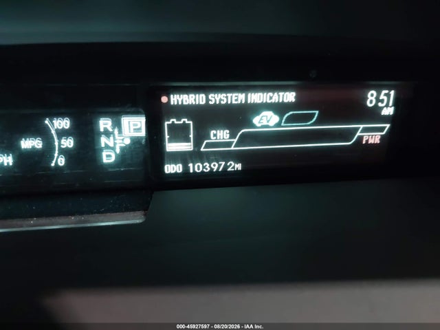 Продаж на аукціоні авто 2012 Toyota Prius Three, vin: JTDKN3DU9C5448947, номер лоту: 45927597