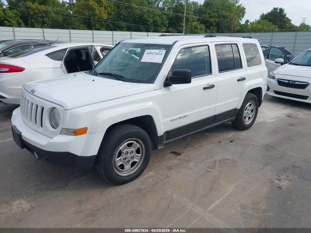 2015 Jeep Patriot Sport მანქანა იყიდება აუქციონზე, vin: 1C4NJPBAXFD335723, აუქციონის ნომერი: 45927624