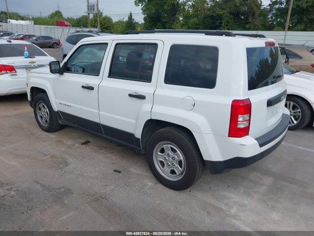 2015 Jeep Patriot Sport მანქანა იყიდება აუქციონზე, vin: 1C4NJPBAXFD335723, აუქციონის ნომერი: 45927624