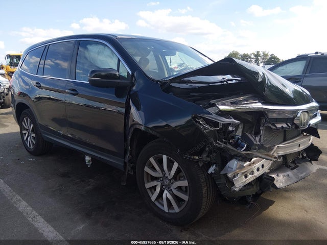 Продажа на аукционе авто 2019 Honda Pilot Ex-l, vin: 5FNYF6H58KB022739, номер лота: 45927665