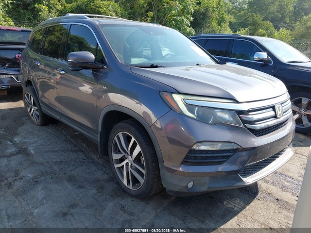 45927691 :رقم المزاد ، 5FNYF6H91JB061397 vin ، 2018 Honda Pilot Touring مزاد بيع