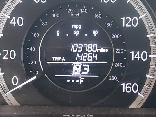 2014 Honda Accord Exl მანქანა იყიდება აუქციონზე, vin: 1HGCR2F81EA195203, აუქციონის ნომერი: 45927718