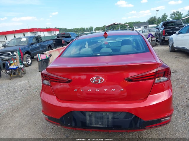 45927723 :رقم المزاد ، 5NPD84LF3LH540127 vin ، 2020 Hyundai Elantra Sel مزاد بيع