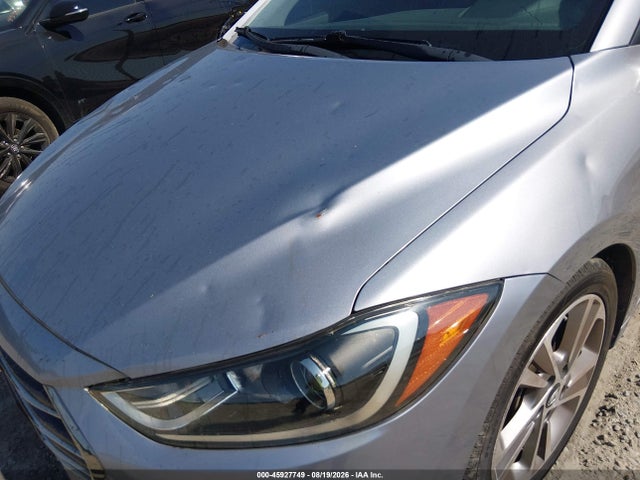 2017 Hyundai Elantra Limited მანქანა იყიდება აუქციონზე, vin: 5NPD84LF6HH084096, აუქციონის ნომერი: 45927749