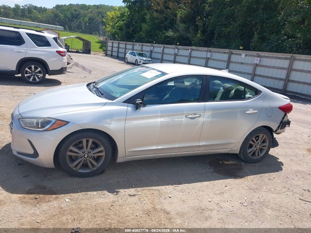 45927776 :رقم المزاد ، 5NPD84LF6JH225240 vin ، 2018 Hyundai Elantra Sel مزاد بيع
