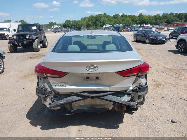 45927776 :رقم المزاد ، 5NPD84LF6JH225240 vin ، 2018 Hyundai Elantra Sel مزاد بيع