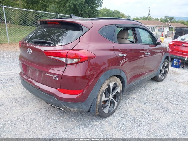 Продажа на аукционе авто 2016 Hyundai Tucson Limited, vin: KM8J3CA25GU061954, номер лота: 45927786