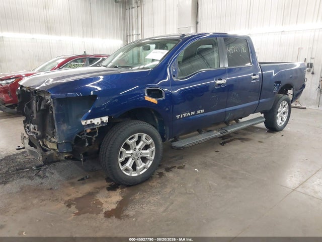 45927790 :رقم المزاد ، 1N6BA1F42KN511105 vin ، 2019 Nissan Titan Xd Sv Diesel مزاد بيع