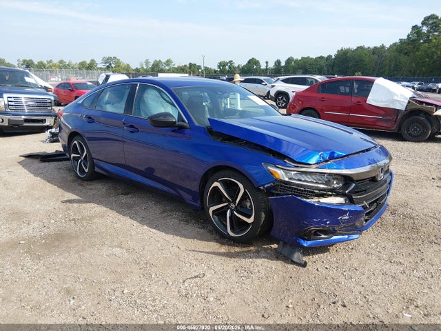 Продаж на аукціоні авто 2021 Honda Accord Sport, vin: 1HGCV1F39MA033098, номер лоту: 45927920